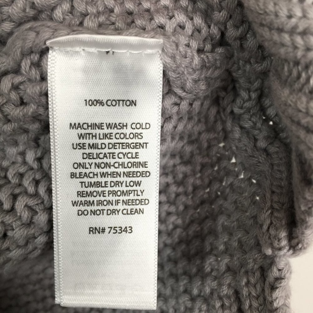 Cynthia Rowley Chunk Knit Button Back Sweater - Picture 7 of 11